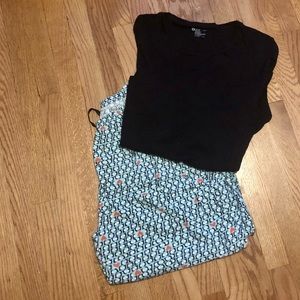 Hue penguin pajama set